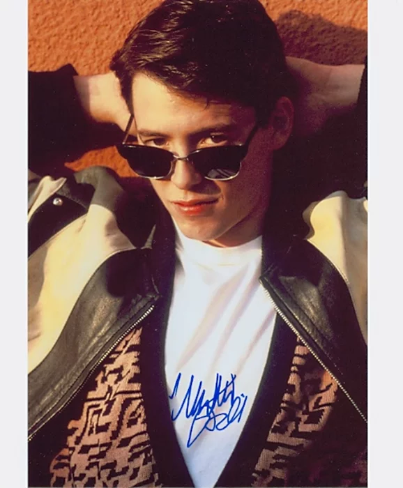 Matthew Broderick autograph