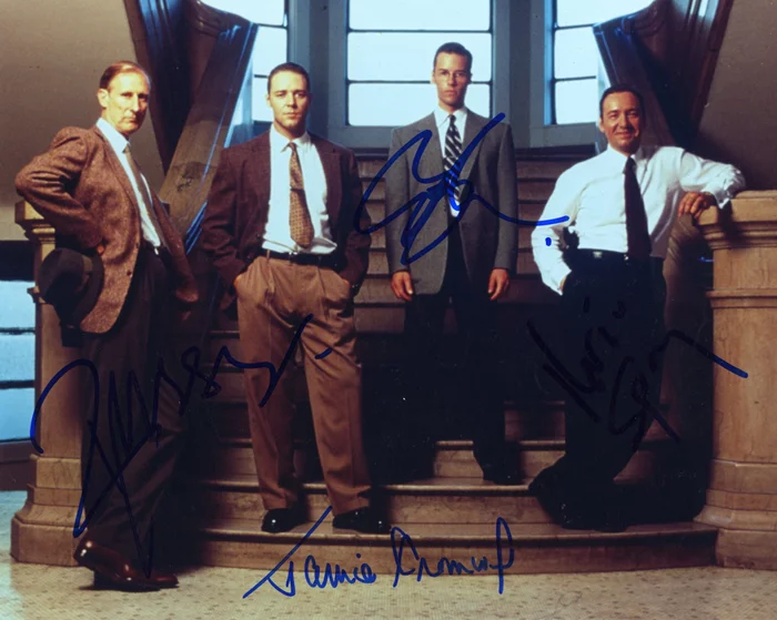 L.A. Confidential autograph