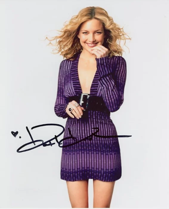 Kate Hudson autograph