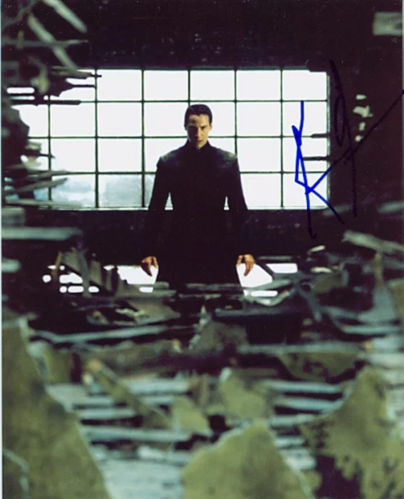 Keanu Reeves autograph