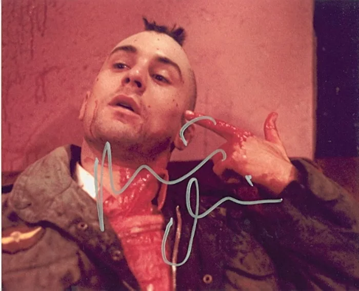 Robert DeNiro autograph