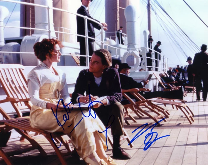 Titanic autograph