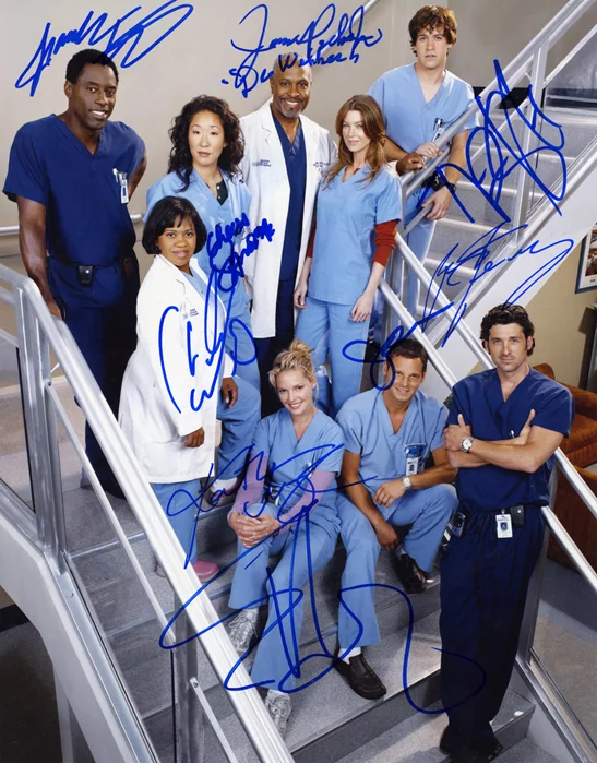 Grey's Anatomy autograph
