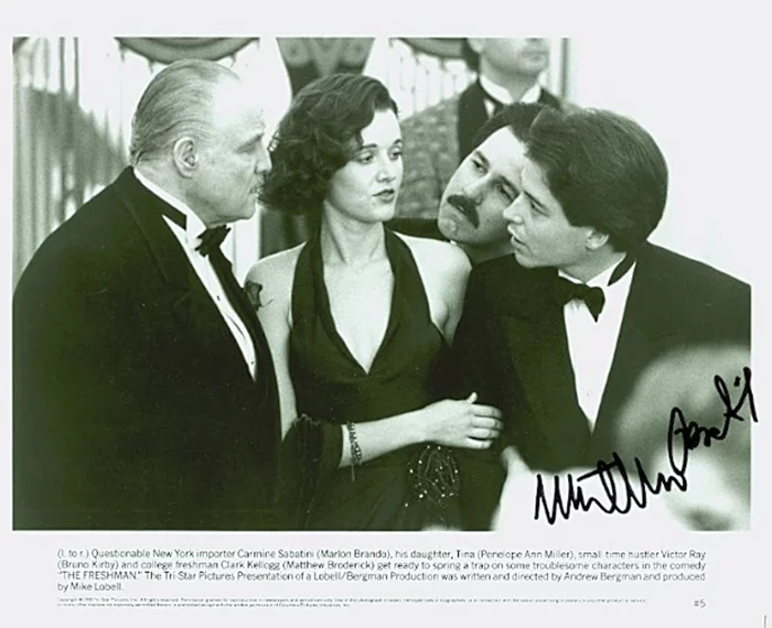 Matthew Broderick autograph