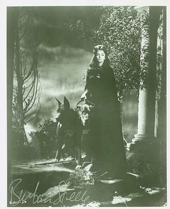 Barbara Steele autograph
