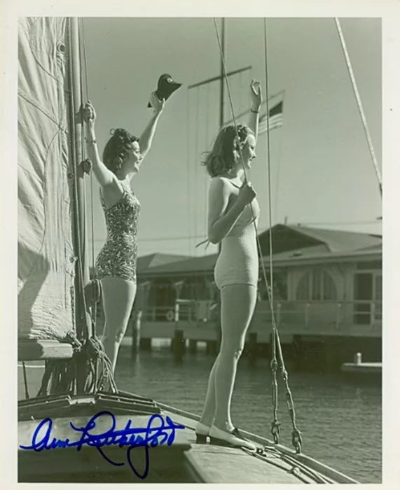 Ann Rutherford autograph