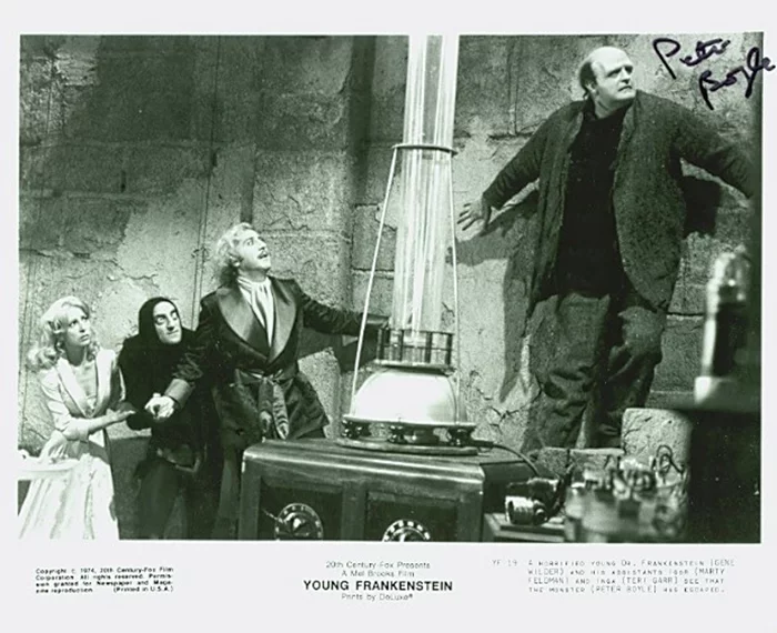 Peter Boyle autograph