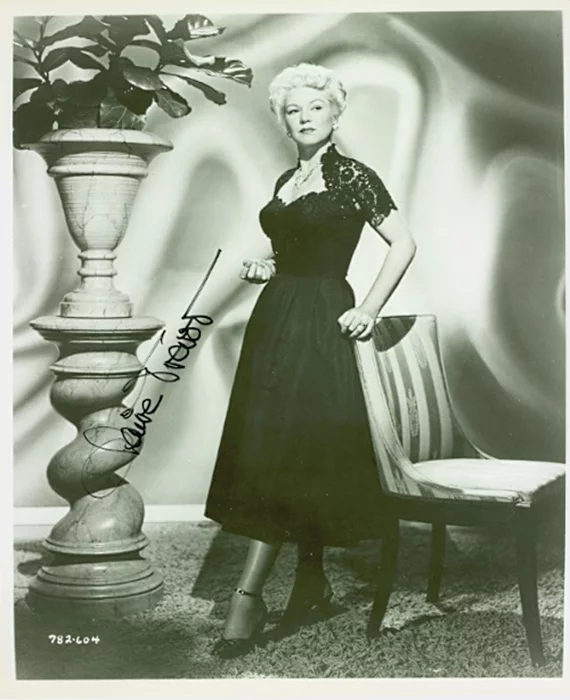 Claire Trevor autograph