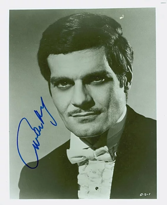 Omar Sharif autograph