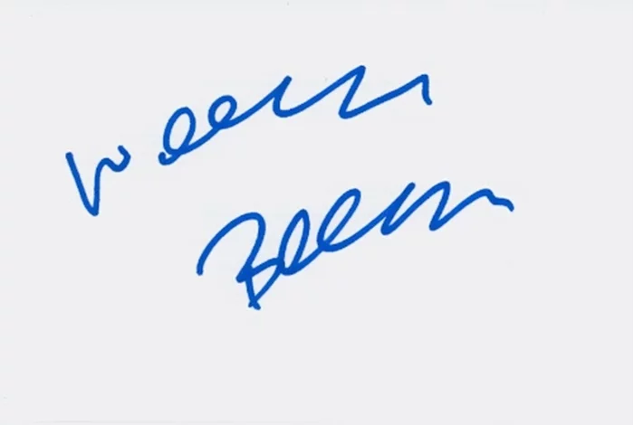 William Baldwin autograph