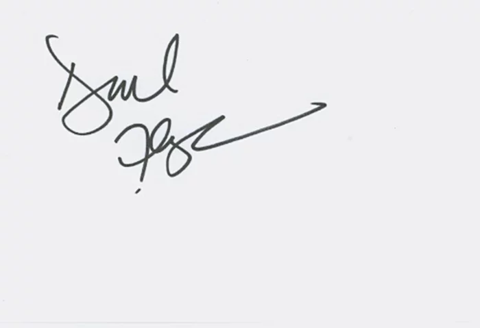 Daniel Franzese autograph