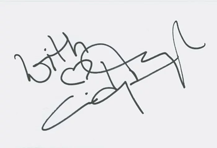 Cindy Taylor autograph