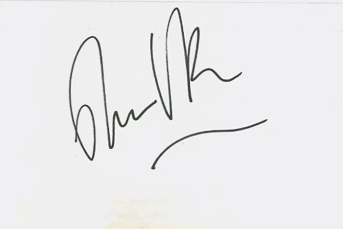 Mario Van Peebles autograph