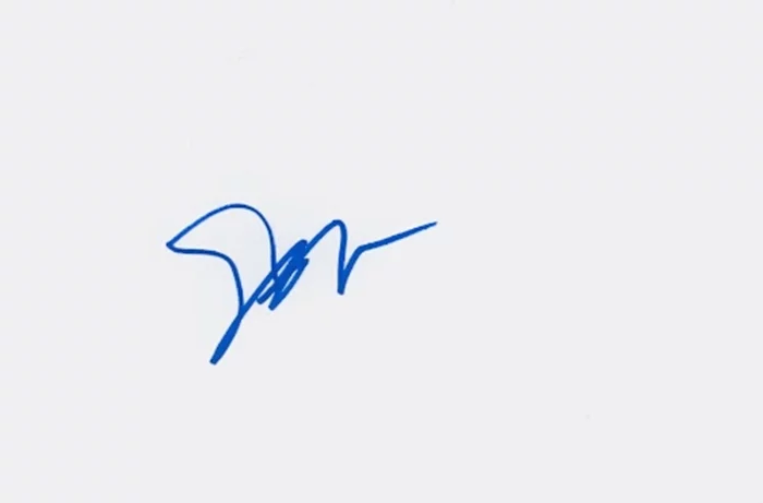 Sonja Kinski autograph