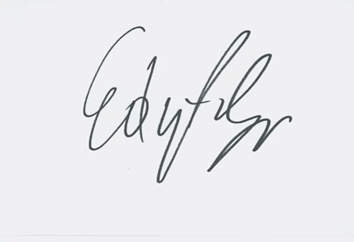 Edyta Sliwinska autograph