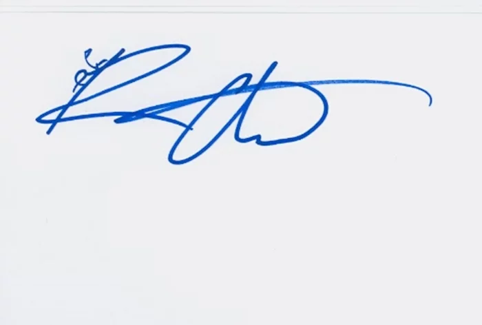 Ron Artest autograph