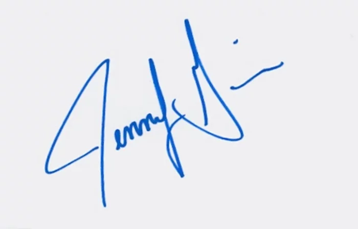 Jennifer Gareis autograph