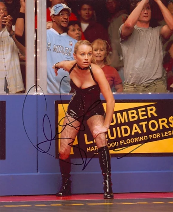 Christine Taylor autograph