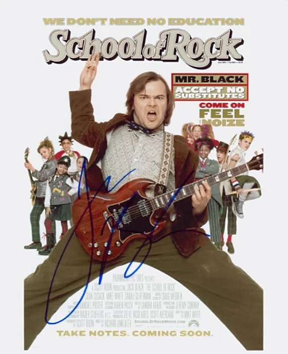 Jack Black autograph