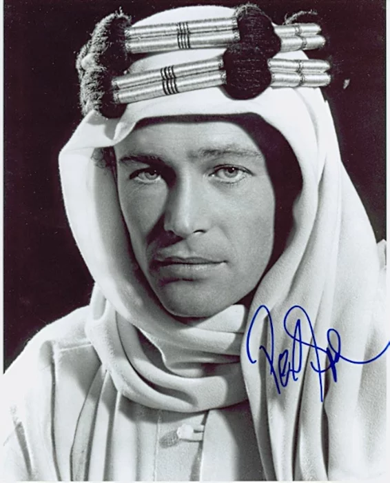 Peter O'Toole autograph