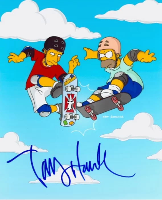 Tony Hawk autograph
