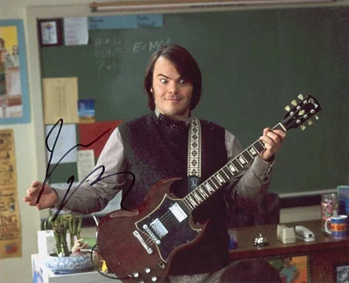 Jack Black autograph