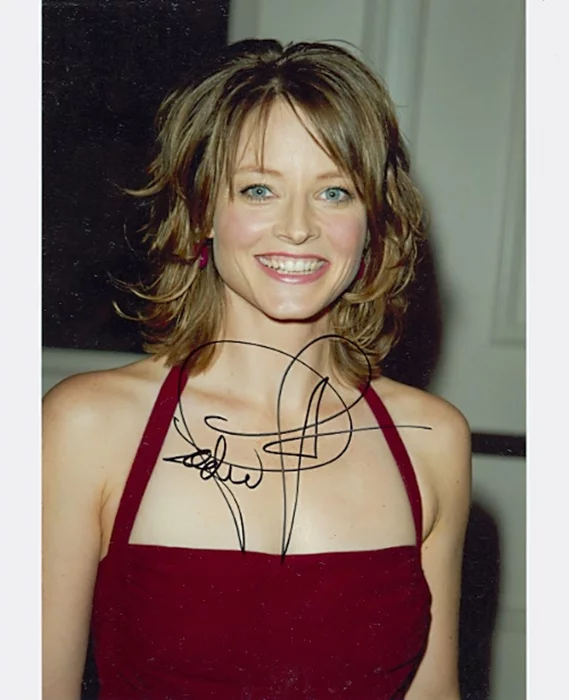 Jodie Foster autograph