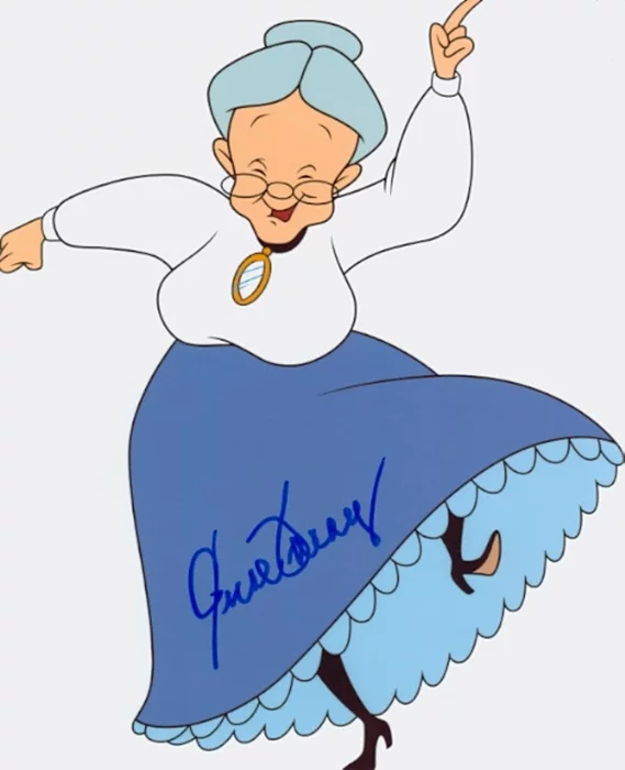 June Foray autograph