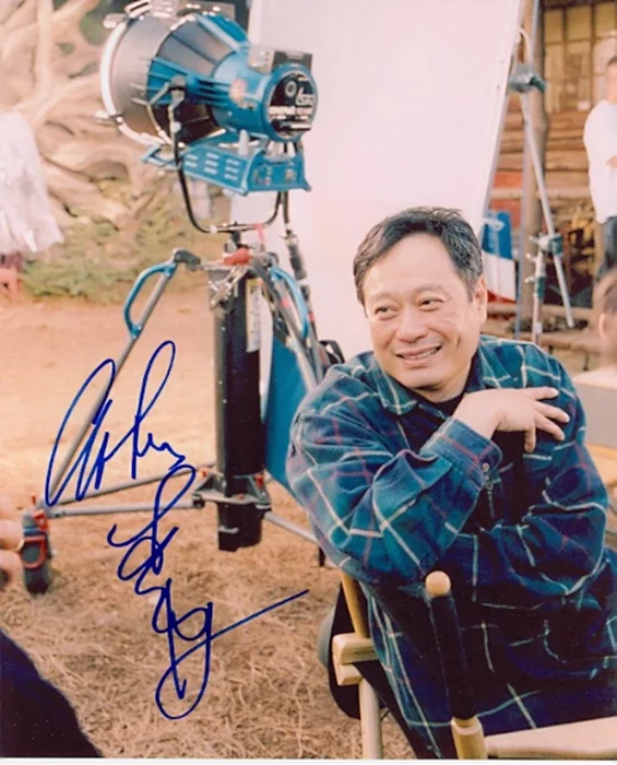Ang Lee autograph