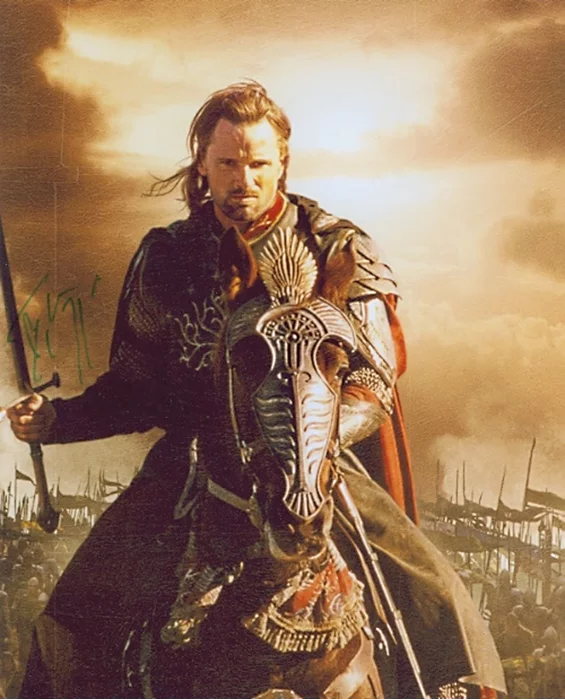 Viggo Mortensen autograph