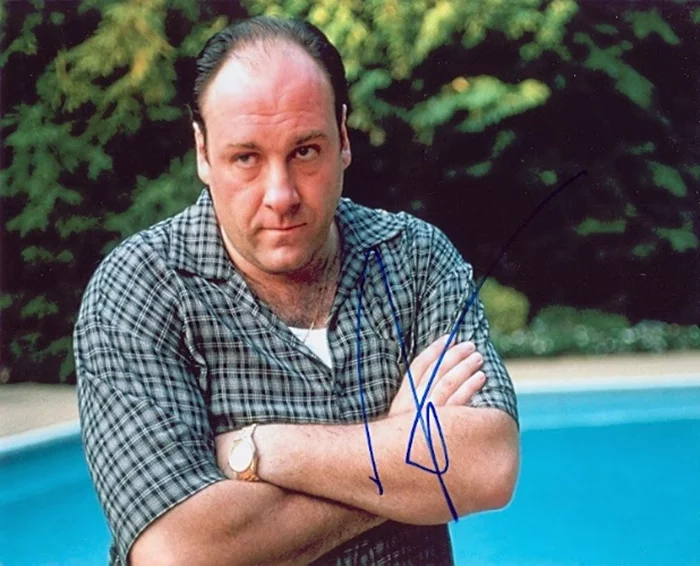 James Gandolfini autograph