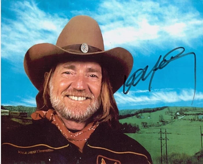 Willie Nelson autograph