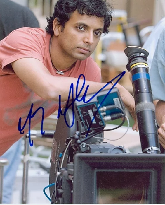 M. Knight Shyamalan autograph