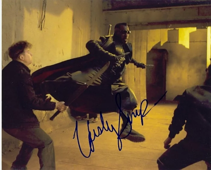 Wesley Snipes autograph