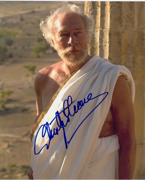 Christopher Plummer autograph