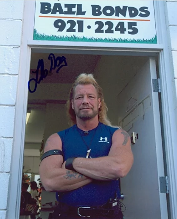 Dog The Bounty Hunter autograph