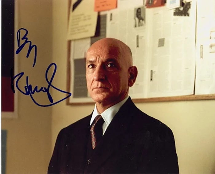 Ben Kingsley autograph