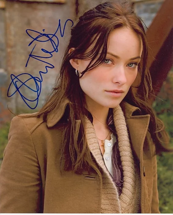 Olivia Wilde autograph