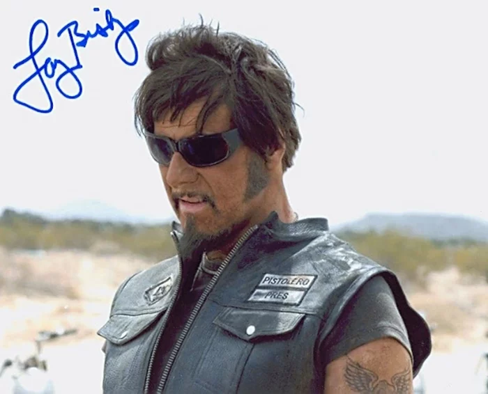 Larry Bishop autograph