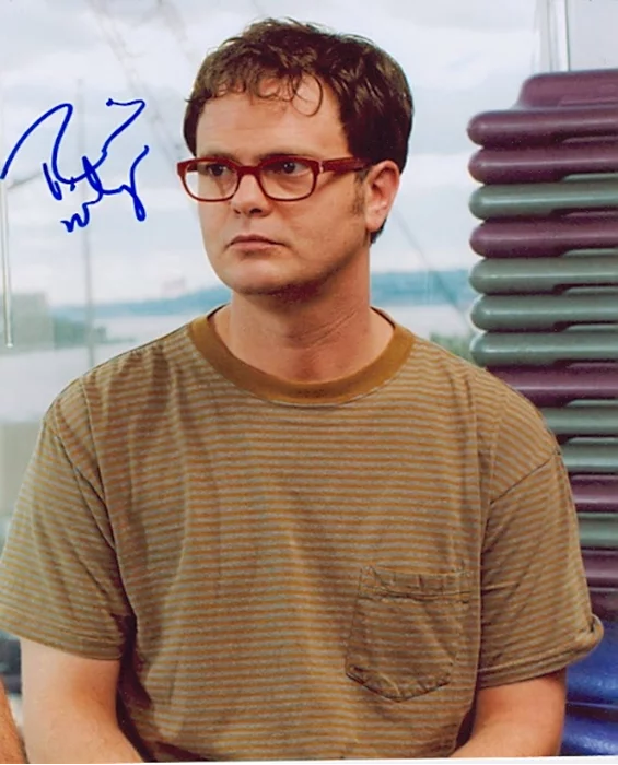 Rainn Wilson autograph