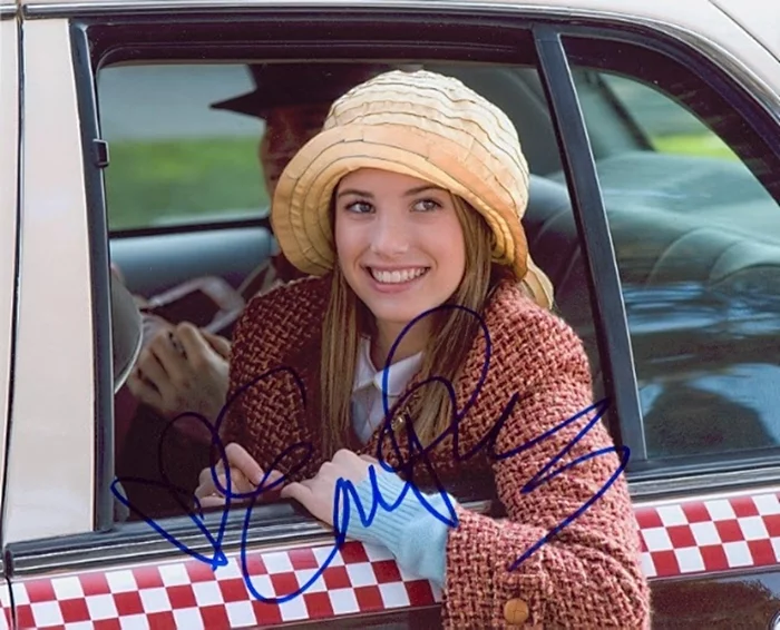 Emma Roberts autograph