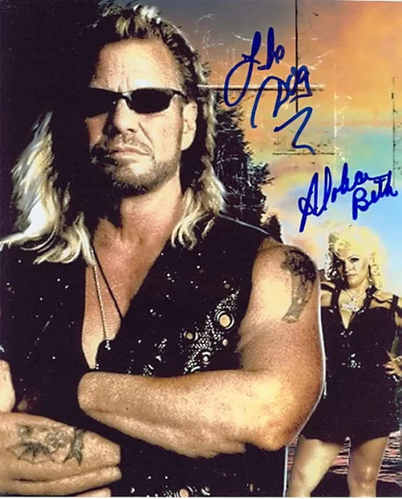 Dog The Bounty Hunter autograph