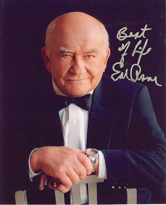 Ed Asner autograph