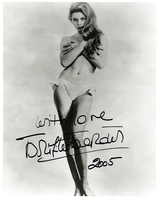 Brigitte Bardot autograph