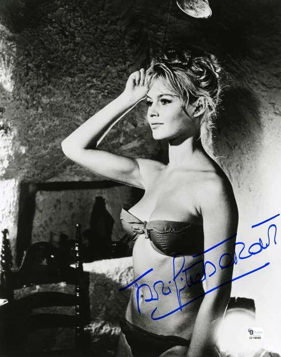 Brigitte Bardot autograph