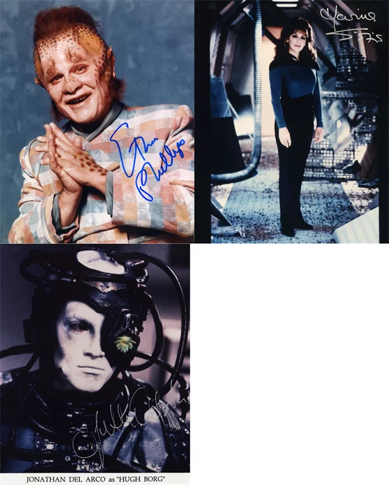 Star Trek autograph