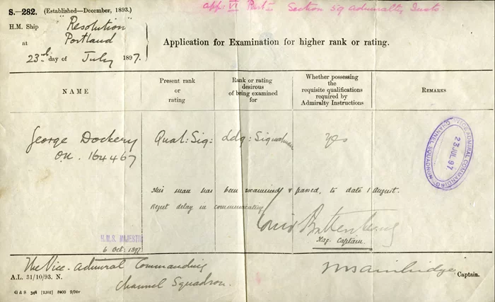 Louis Mountbatten autograph