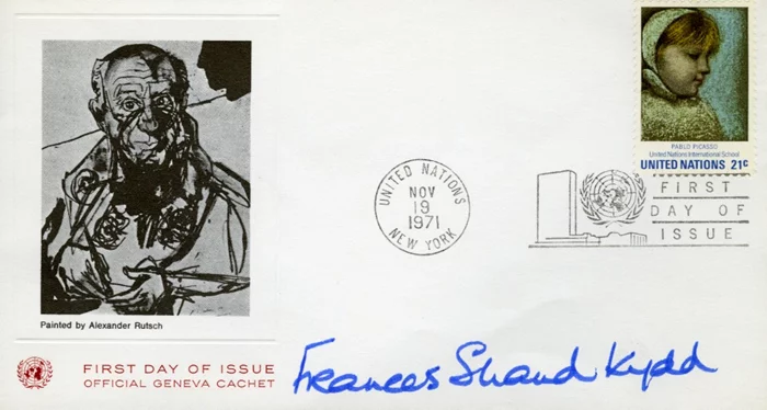 Frances Shand Kydd autograph