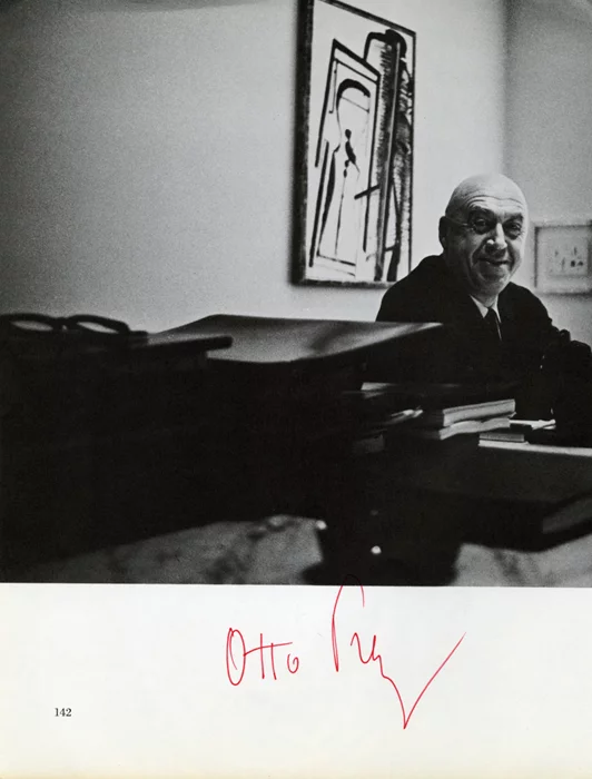 Otto Preminger autograph