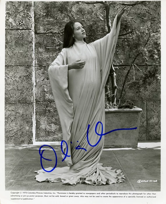 Olivia Hussey autograph